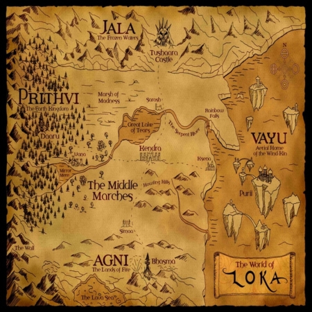 The World of Loka Playmat by River Horse