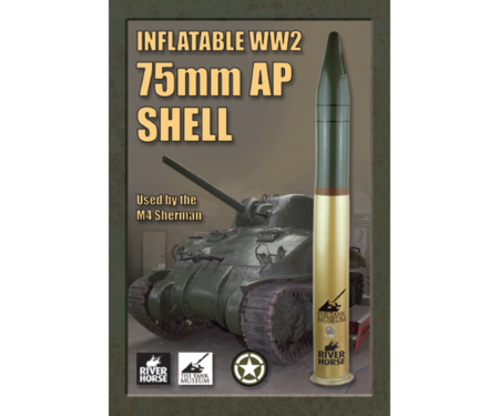 Inflatable WW2 75mm AP Shell by River Horse