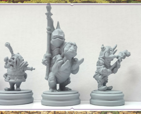 Components preview of the Goblins! Expansion for Jim Henson's Labyrinth the Board Game by River Horse