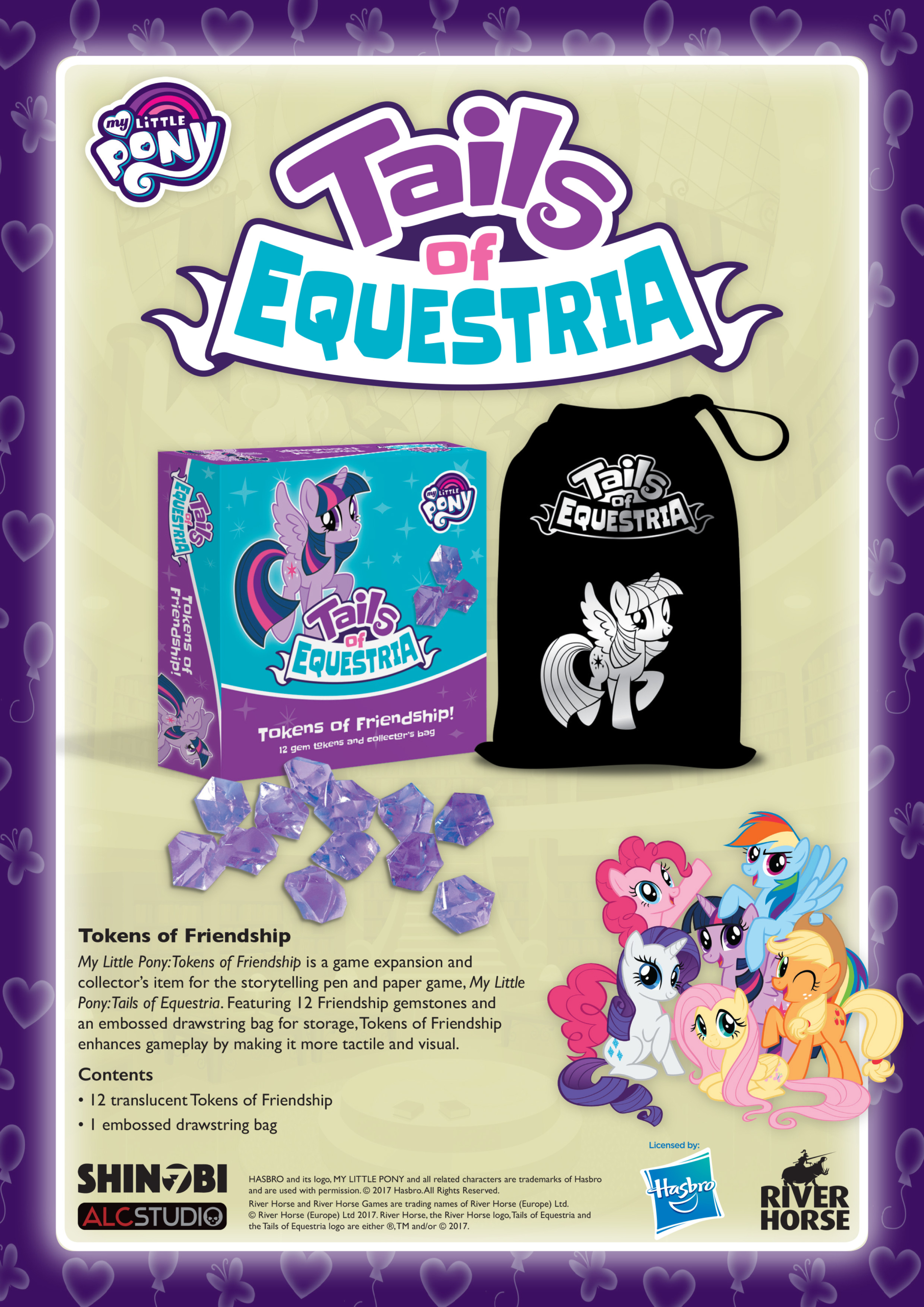 Tokens of Friendship for Tails of Equestria by River Horse