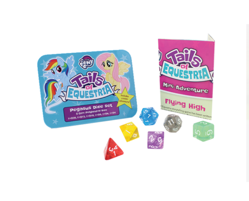 Pegasus Dice set for Tails of Equestria by River Horse
