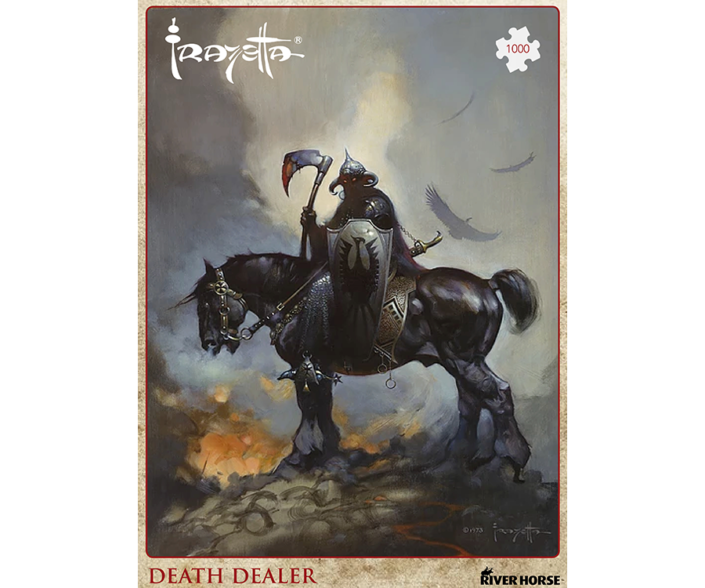 Death Dealer by Frank Frazetta Puzzle by River Horse