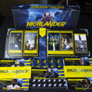 Production sample of Highlander the Board Game by River Horse