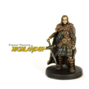 Painted example of Highlander (Ancient) from Highlander The Board Game by River Horse