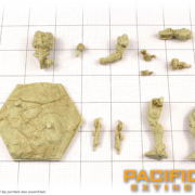 Unpainted Model parts of Gipsy Avenger from Pacific Rim: Extinction by River Horse