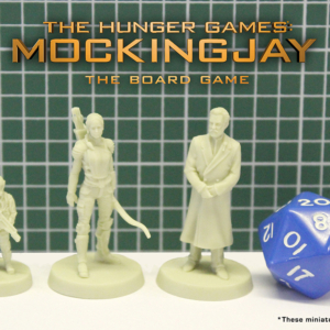 Scale of the Miniatures from The Hunger Games: Mockingjay - The Board Game by River Horse
