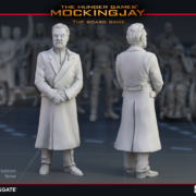 Render of President Snow for The Hunger Games: Mockingjay - The Board Game by River Horse