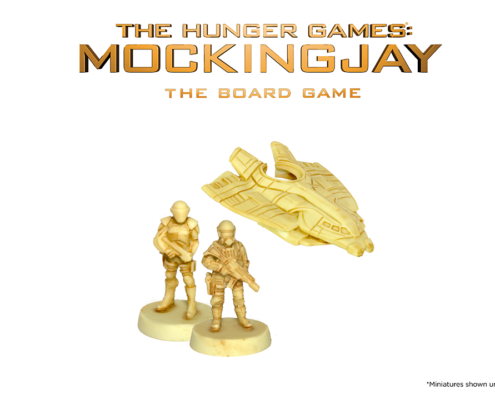 Troops & Hovercraft Resins from The Hunger Games: Mockingjay - The Board Game by River Horse