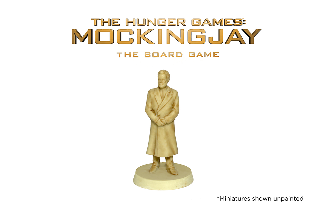 President Snow Resin for The Hunger Games: Mockingjay - The Board Game by River Horse