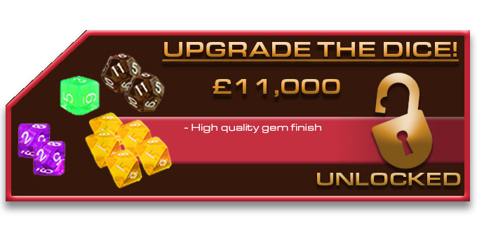 11K upgrade the Dice unlocked for The Hunger Games: Mockingjay - The Board Game by River Horse