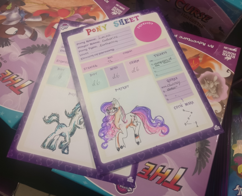 Pony Character Creations for Tails of Equestria by River Horse