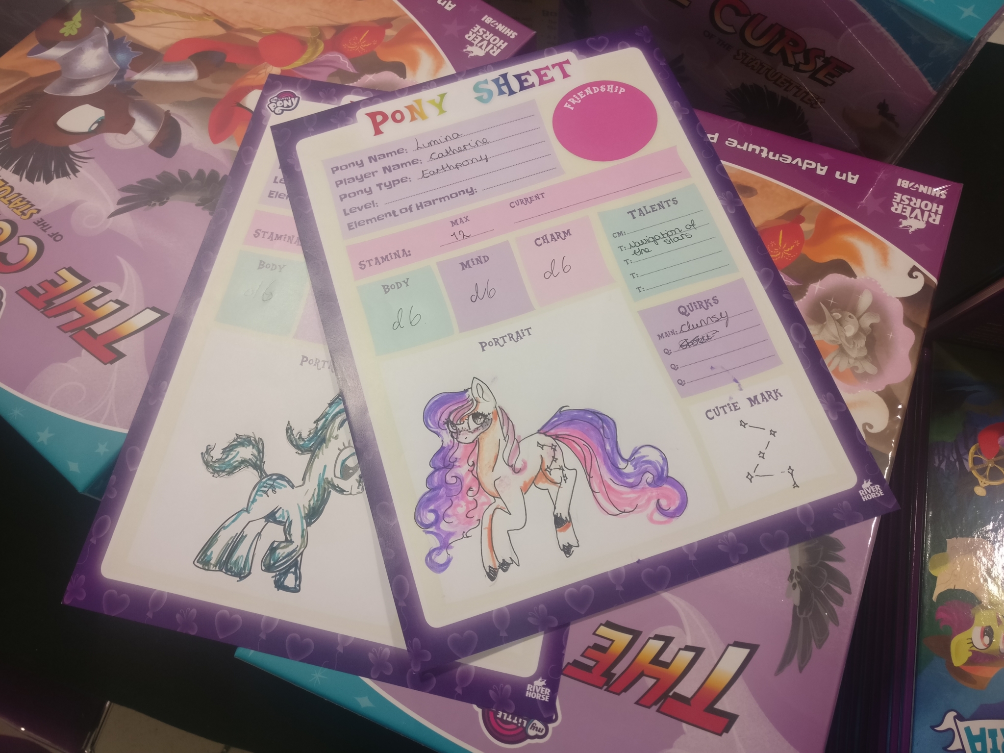 Pony Character Creations for Tails of Equestria by River Horse