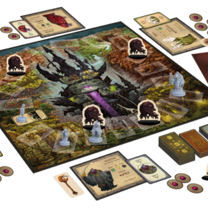 Components of Jim Henson's The Dark Crystal Board Game by River Horse