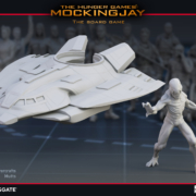 Render of Mutts and The Hovercrafts for The Hunger Games: Mockingjay - The Board Game by River Horse