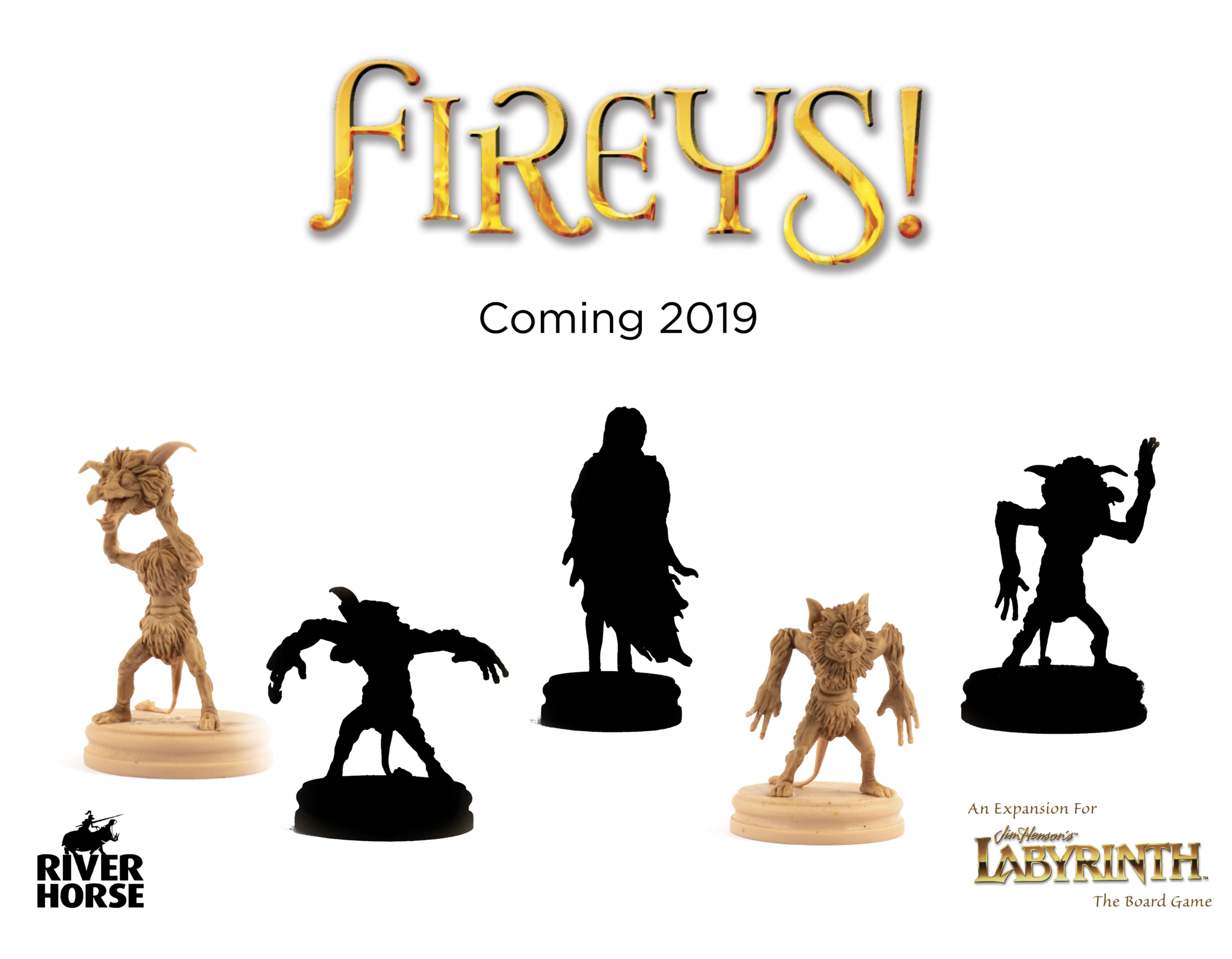 Fireys! expansion for Jim Henson's Labyrinth the Board Game by River Horse