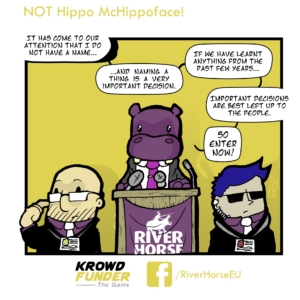 Krowdfunder: The Game Comic #3 - NOT Hippo McHippoFace!
