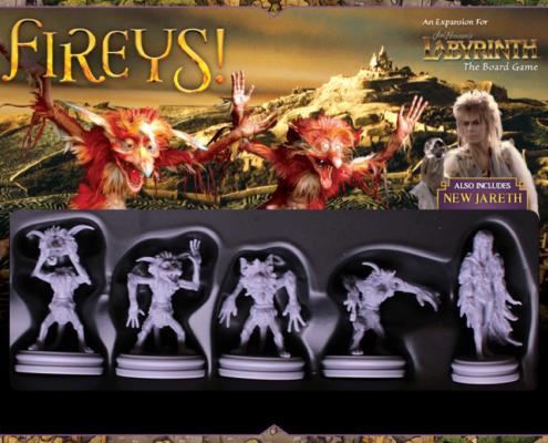 Fireys! expansion for Jim Henson's Labyrinth the Board Game by River Horse