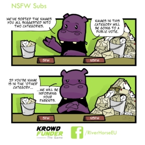 KROWDFUNDER: THE GAME COMIC #4 – NSFW