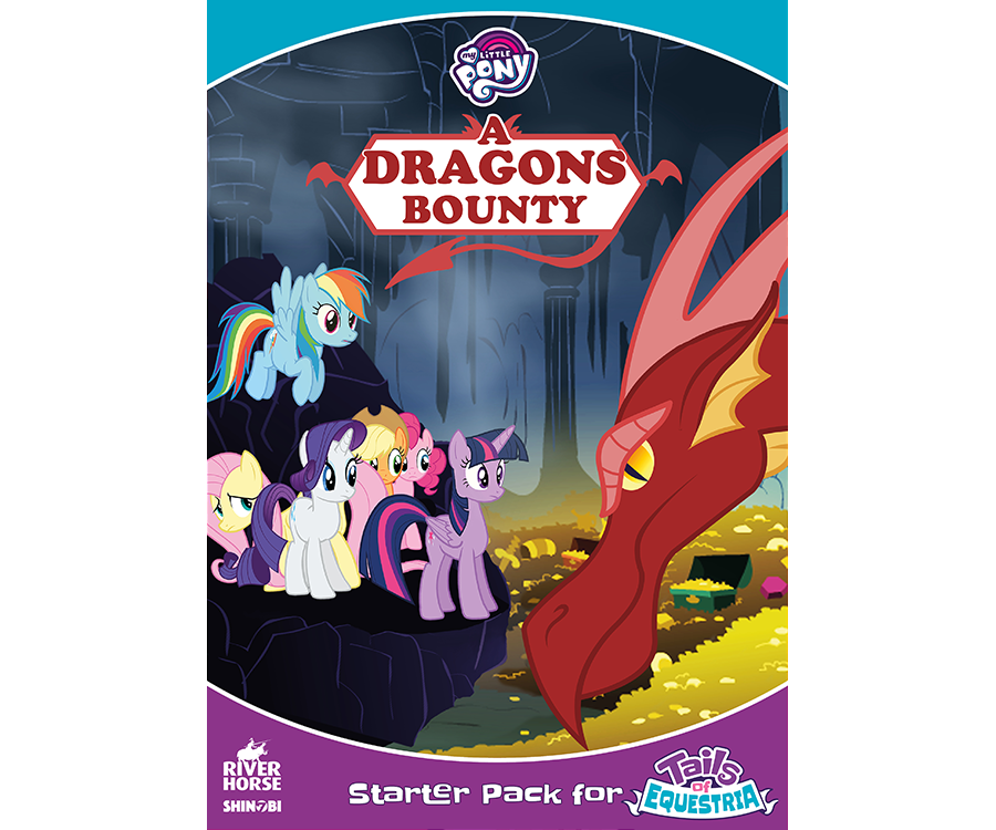 Tails of Equestria Starter Set: A Dragon's Bounty by River Horse