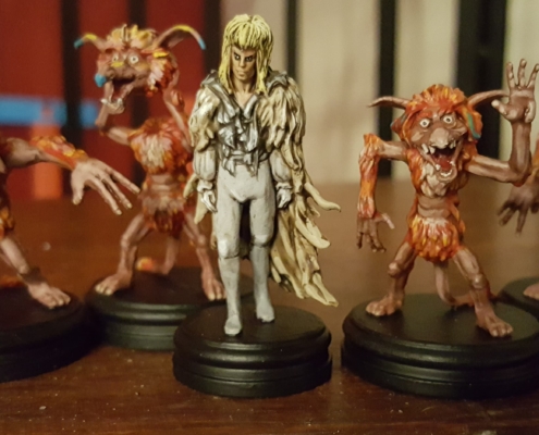 Painted Fireys! from Jim hensons Labyrinth the Board Game by River Horse