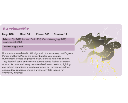 Creature Feature: Hurricanter - Tails of Equestria by River Horse Games